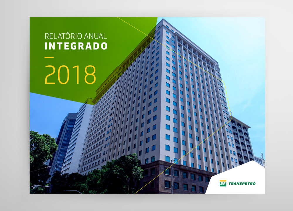 Capa do Relatório Integrado - Transpetro